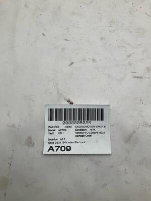 2011 HYUNDAI AZERA 3.3L Engine Motor Brain Box 154k Miles OEM 391093C310) - Image 7