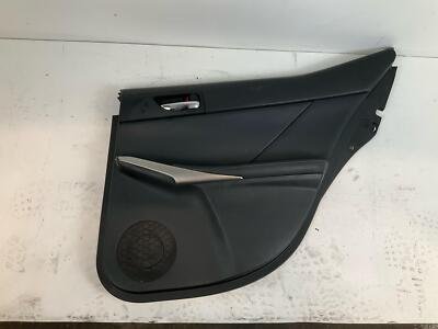2014 LEXUS IS250 Rear Door Trim Panel Right Passenger Side with Window Switch