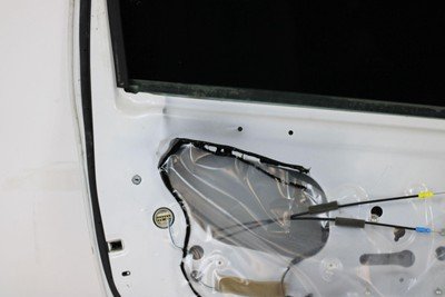 2014-2020 MITSUBISHI MIRAGE Rear Door Left Driver Side OEM White Ext - Image 4