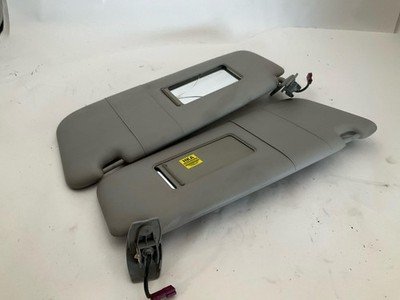 2004-2007 BMW 530i Sun Visor Sold as Pair Beige Vinyl OEM 51167122869