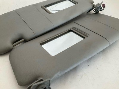 2004-2007 BMW 530i Sun Visor Sold as Pair Beige Vinyl OEM 51167122869 - Image 4