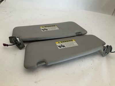 2004-2007 BMW 530i Sun Visor Sold as Pair Beige Vinyl OEM 51167122869 - Image 5