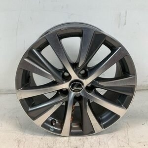 2019-2021 LEXUS ES350 Wheel Rim Grade A 26k Miles 17x7-1/2 Alloy 10 Split Spoke