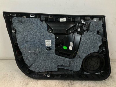 2014-2018 TESLA S Front Door Trim Panel Right Passenger Side OEM Black Leather - Image 7