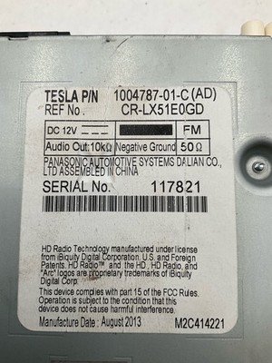 2012-2016 TESLA S Satelite Receiver Control Module OEM100478701C - Image 5