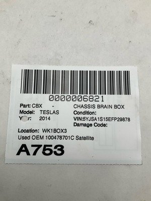 2012-2016 TESLA S Satelite Receiver Control Module OEM100478701C - Image 7