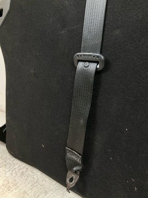 2012-2016 TESLA S Rear Seat Double Upper Back Rest Cushion Black Leather OEM - Image 6