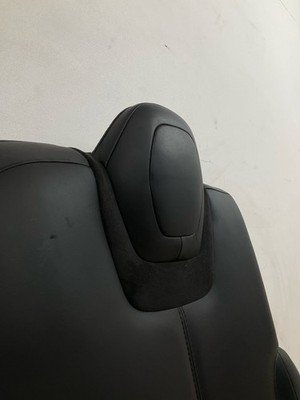 2012-2016 TESLA S Rear Seat Single Back Rest Cushion Black Leather OEM - Image 5