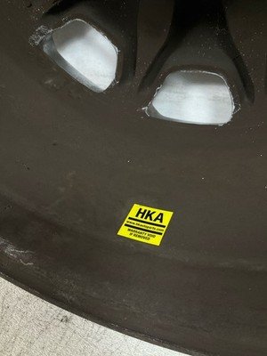 1995-1997 LEXUS LS400 Wheel Rim 16x7" Chrome Alloy 5 Lug 4.5" Bolt Pattern OEM - Image 12