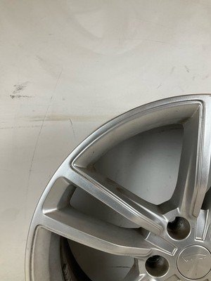 2012-2015 TESLA S Wheel Rim 19x8" 5 Double Spoke Factory Alloy OEM Silver - Image 4