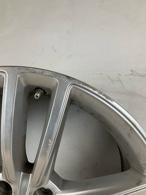 2012-2015 TESLA S Wheel Rim 19x8" 5 Double Spoke Factory Alloy OEM Silver - Image 5