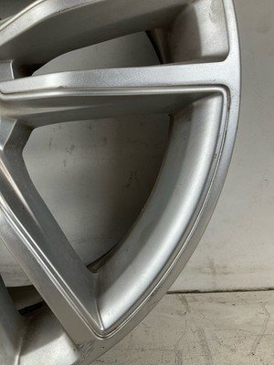 2012-2015 TESLA S Wheel Rim 19x8" 5 Double Spoke Factory Alloy OEM Silver - Image 7