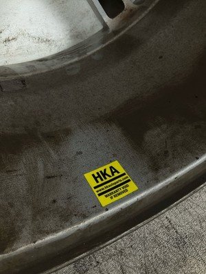 2012-2015 TESLA S Wheel Rim 19x8" 5 Double Spoke Factory Alloy OEM Silver - Image 12