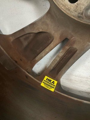 2014-2016 HYUNDAI ELANTRA Wheel Rim 17x7" Alloy 5 Twisted Spoke Machined OEM - Image 12