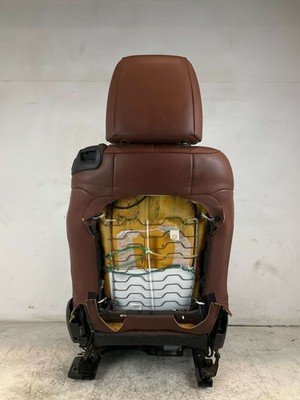 2016 CADILLAC ATS Front Seat Left Driver Side Coupe Brown Leather OEM - Image 4