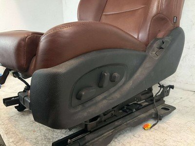 2016 CADILLAC ATS Front Seat Left Driver Side Coupe Brown Leather OEM - Image 8