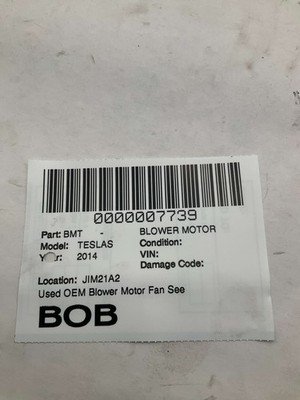 2012-2016 TESLA S Blower Motor HVAC AC Heater Blower Motor Original Tesla Part - Image 6