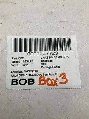 2012-2016 TESLA S Sun Roof Power Control Module OEM 100751200A - Image 5