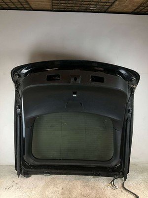 2012-2016 TESLA S Trunk Decklid Black Ext with Lid Tail Lights OEM - Image 7