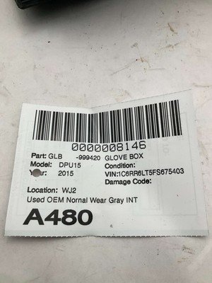 2010-2021 DODGE PICKUP 1500 Glove Box Lower Storage Compartment OEM - Image 15