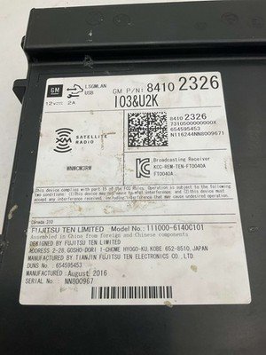 2016-2020 CHEVY IMPALA Radio Receiver Control Module OEM 654595453 - Image 8