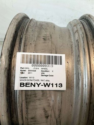 2008-2012 BMW 323i 328i E90 SERIES Wheel Rim 16x7" Alloy 12 Spokes OEM - Image 14