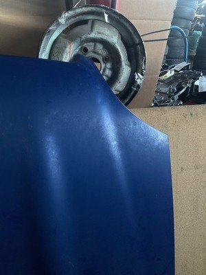 1997-2000 MERCEDES SLK Front Hood Bonnet Panel Blue OEM 1708800128 - Image 2