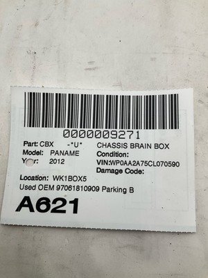 2012-2015 PORSCHE PANAMERA Parking Brake Control Module OEM 97061810909 - Image 7