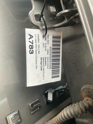 2007-2014 SUBURBAN 1500 Rear Door Left Driver Oriignal Factory Part OEM 22892603 - Image 23