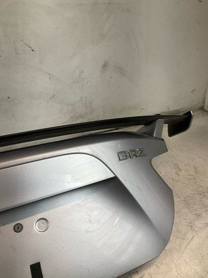 2013-2020 SUBARU BRZ Trunk Decklid with Spoiler Camera Type Silver OEM - Image 5