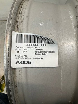 2013-2024 DODGE PICKUP 1500 Wheel Rim 17x7" Alloy 5 Spoke 5.5" Bolt Pattern OEM - Image 13