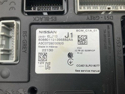 2020-2022 NISSAN SENTRA Body Control Module with 9k Miles OEM 284B16LJ1B - Image 3