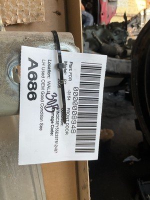 2005 CHRYSLER PT CRUISER Front Door Left Driver Convertible OEM 5067245AE - Image 21