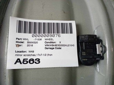 2012-2018 BMW 320 F30 SERIES Wheel Rim 17x7.5" Alloy 5 Split Spoke OEM - Image 8