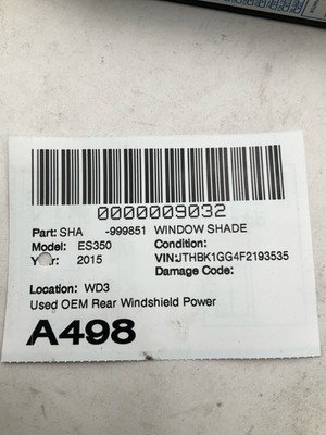 2015-2016 LEXUS ES350 Multiplex Body Control Module OEM 8922133B50 60k Miles - Image 7