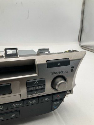 2015-2016 LEXUS ES350 Audio Radio Receiver with Heater AC Controls ID 100476 OEM - Image 9