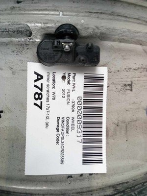 2010-2012 FORD FUSION Wheel Rim 17x7.5" Alloy 15 spoke 56.5mm Center Cap OEM - Image 6