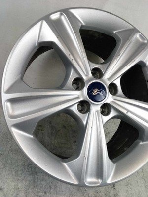 2013-2016 FORD ESCAPE Wheel Rim 17x7.5" Alloy 5 Spoke Silver OEM CJ5Z1007A - Image 3