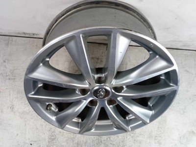 2014-2017 INFINITI Q50 Wheel Rim 17x7.5" Alloy 5 Double Spoke Charcoal OEM - Image 4