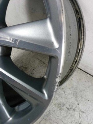 2014-2017 INFINITI Q50 Wheel Rim 17x7.5" Alloy 5 Double Spoke Silver OEM - Image 2