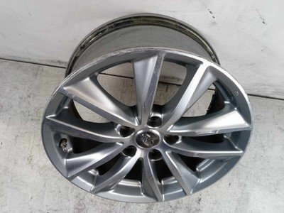 2014-2017 INFINITI Q50 Wheel Rim 17x7.5" Alloy 5 Double Spoke Silver OEM - Image 5