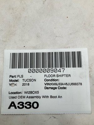 2018-2020 HYUNDAI TUCSON Floor Shifter Assembly with Boot and Knob 2.0L FWD OEM - Image 16
