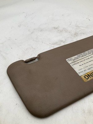 1996-2000 TOYOTA TACOMA Sun Visor Left Driver with Mirror OEM Dark Tan - Image 5