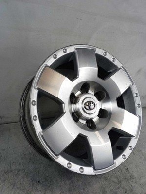 2007-2010 TOYOTA FJ CRUISER Wheel Rim 17x7.5" Alloy 6 Spoke Silver OEM - Image 4