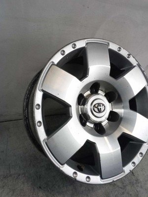 2007-2010 TOYOTA FJ CRUISER Wheel Rim 17x7.5" Alloy 6 Spoke Silver OEM - Image 4