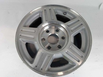 2007-2008 CHEVY TAHOE Wheel Rim 17x7.5" Alloy 5 Spoke Machined Silver OEM - Image 3