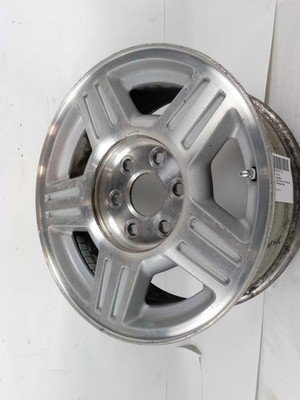 2007-2008 CHEVY TAHOE Wheel Rim 17x7.5" Alloy 5 Spoke Machined Silver OEM - Image 4