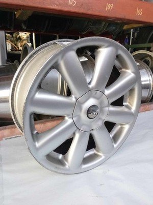 2007-2014 MINI COOPER Wheel Rim 17x7" Alloy 8 Spoke Covered Lug Nuts OEM - Image 3