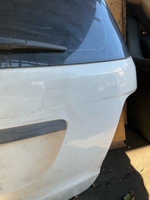 2006-2009 MERCEDES ML SERIES Trunk Decklid Hatch OEM 1647401405 White - Image 10
