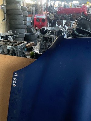 1997-2000 MERCEDES SLK Front Hood Bonnet Panel Blue OEM 1708800128 - Image 5